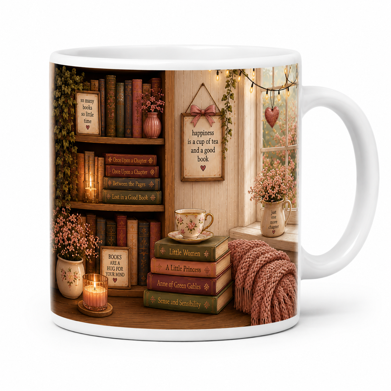 Do not disturb: reading mug