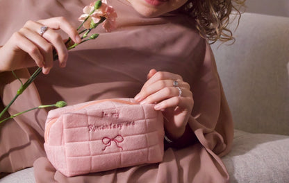 In My Romantasy Era Pouch - Pink Bookish Pencil Case & Makeup Bag - Aesthetic Pouch for Readers