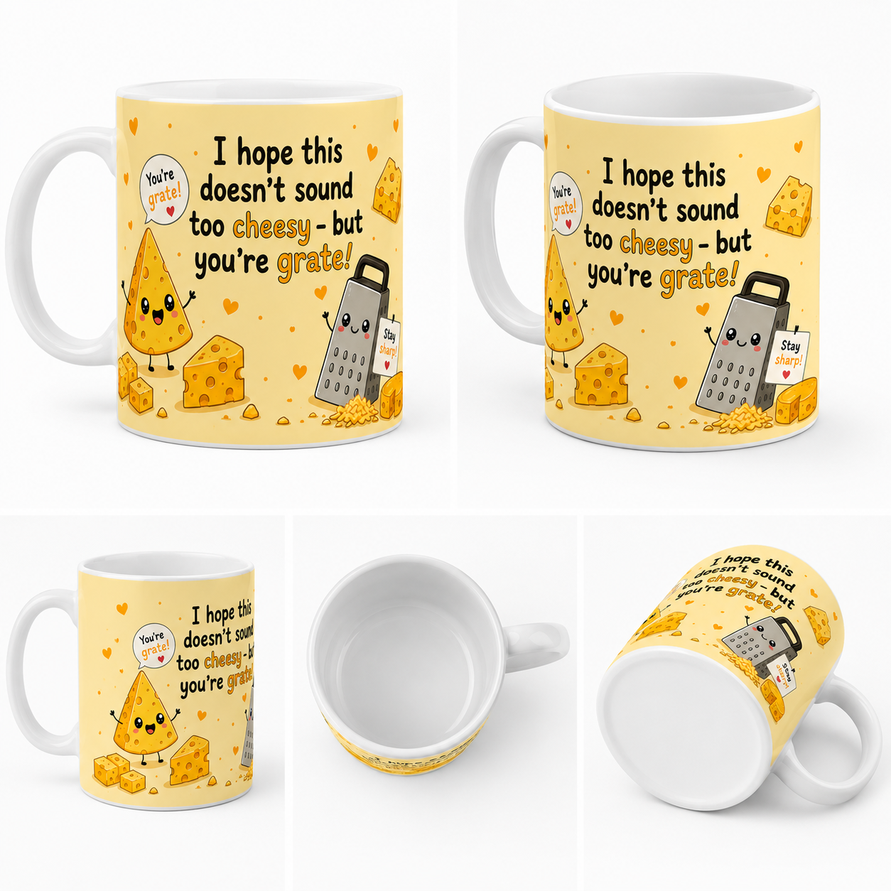 You're Grate Cheese Mug