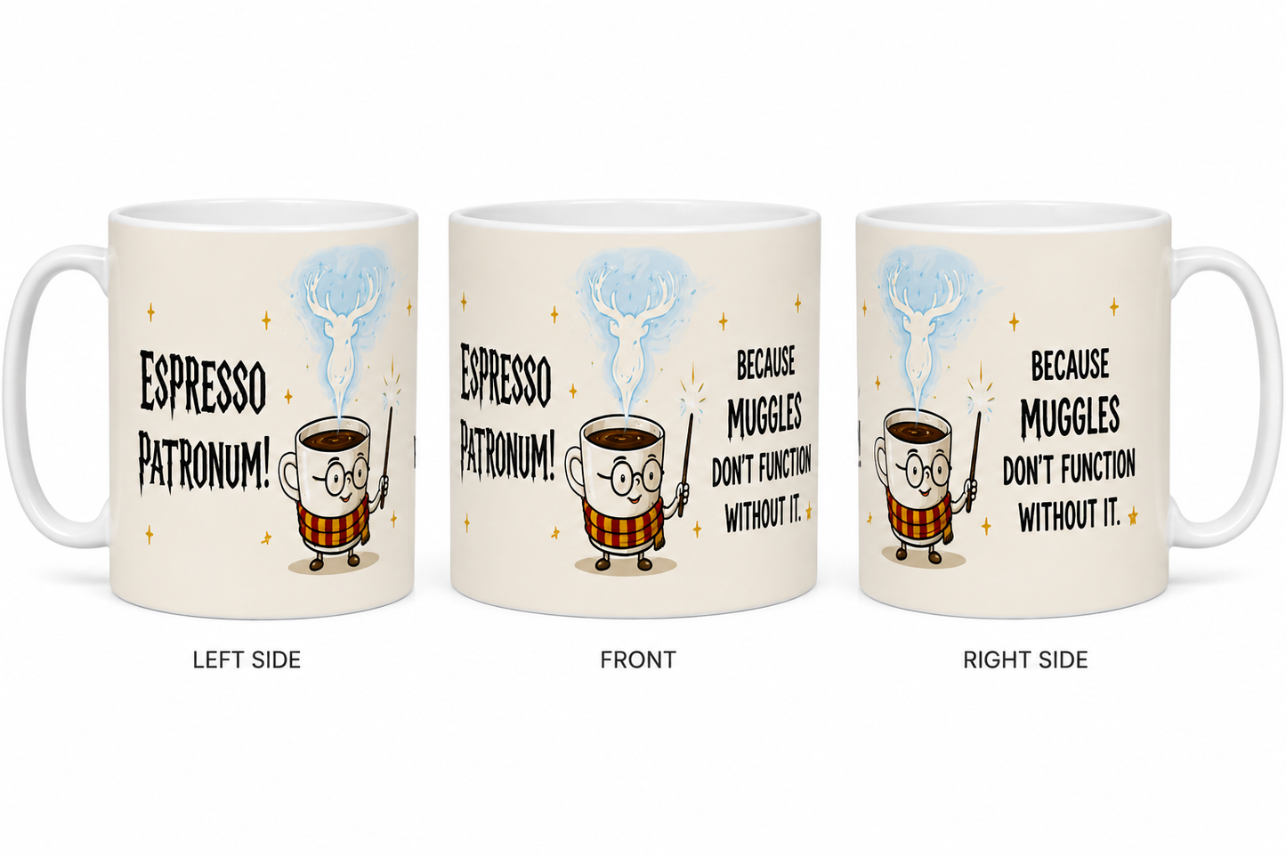 Espresso Patronum Themed Coffee Mug