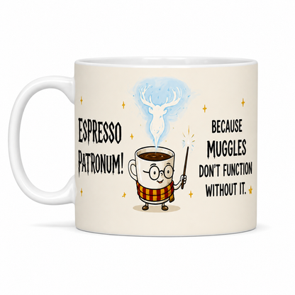 Espresso Patronum Themed Coffee Mug