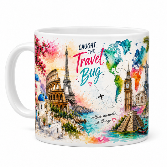 Caught The Travel Bug Mug