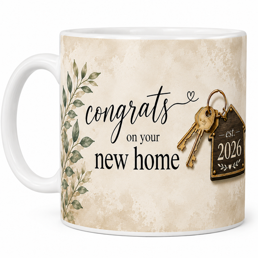 Congratulations New Home Mug